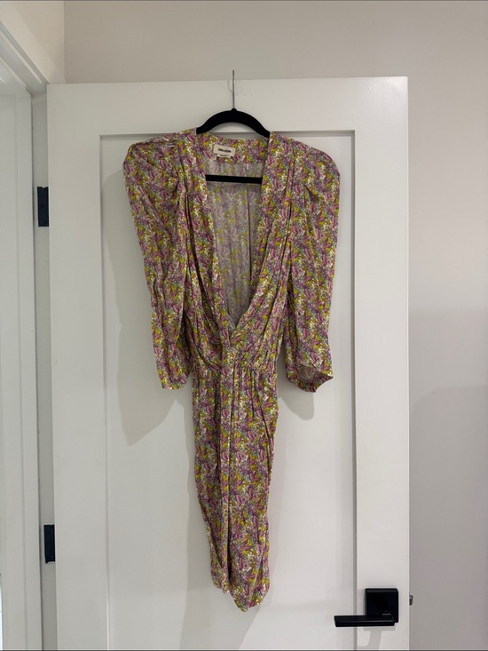 Zadig & Voltaire Dresses & Skirts - Zadig & Voltaire Floral Sheer Blouse in Pink, Yellow, White